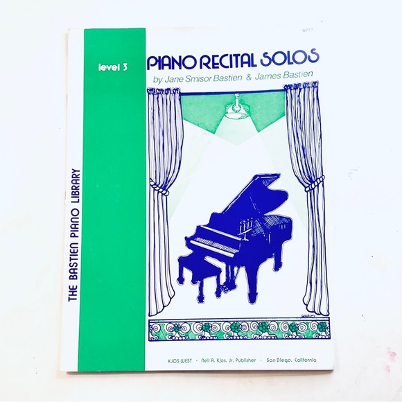 Bastein Piano Book Level Three - Picture 1 of 5